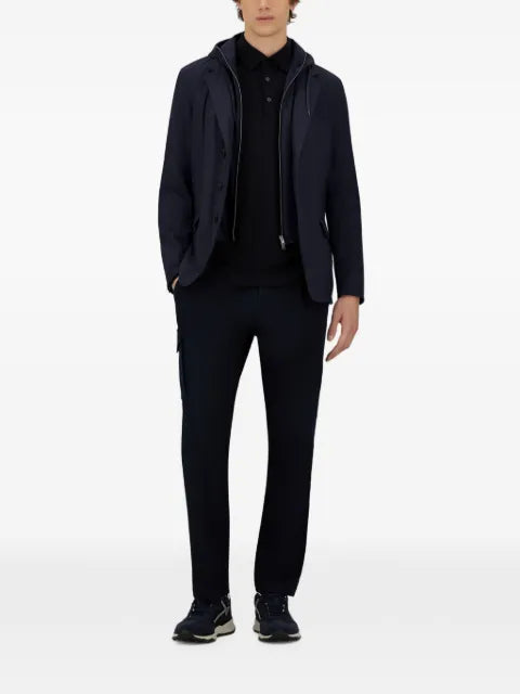 Herno hooded-bib jacket