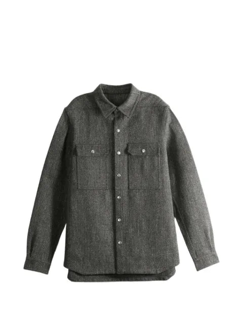 Rick Owens chest-pocket shirt jacket