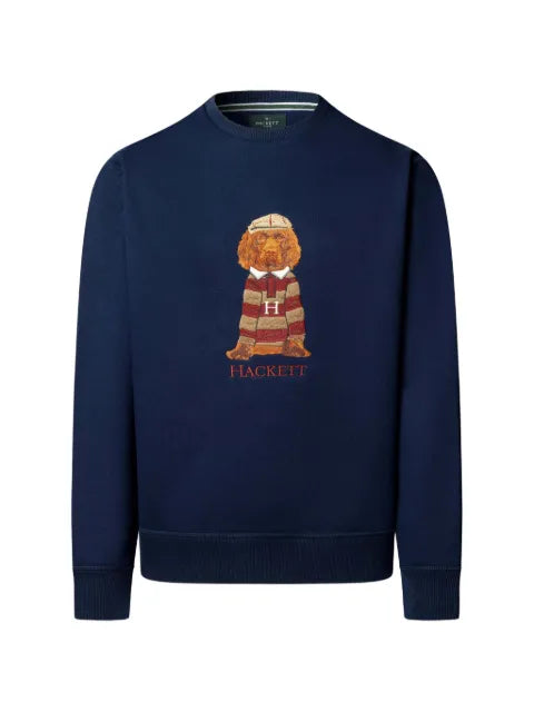 Hackett London Heritage Harry embroidered sweatshirt