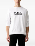 Karl Lagerfeld logo-print sweater