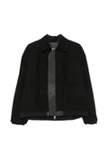 sacai reversible zip-fastening jacket