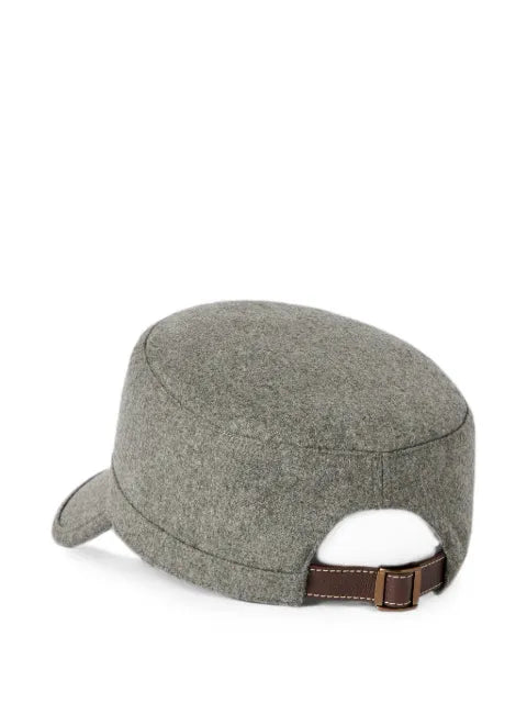 Brunello Cucinelli baseball cap in virgin wool