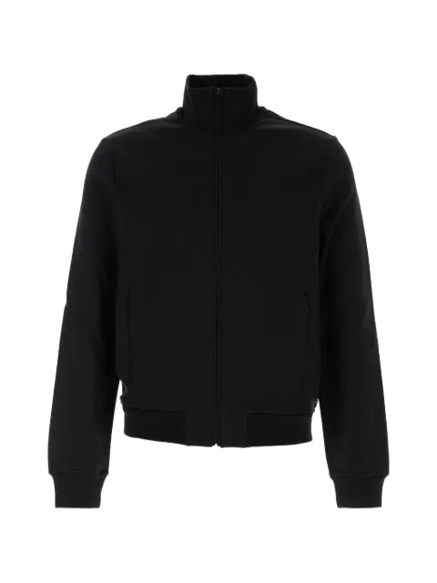 Gucci silk cotton jersey zip jacket