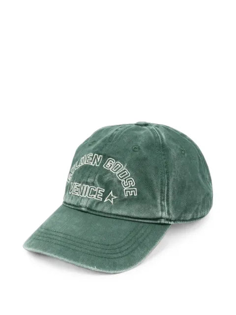Golden Goose logo-embroidered baseball cap