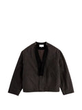 Maison Margiela removable-collar cotton jacket