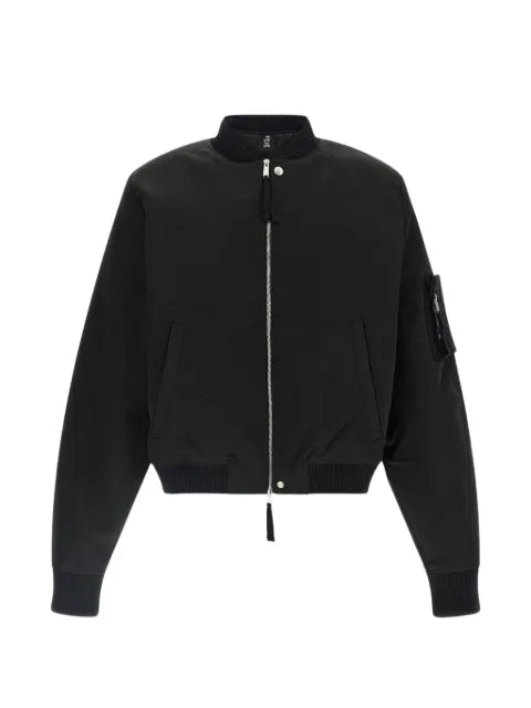 Thom Krom zip-up pocket-detail bomber jacket