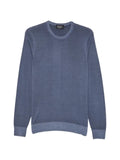 AROVESCIO fine-knit crew-neck sweater