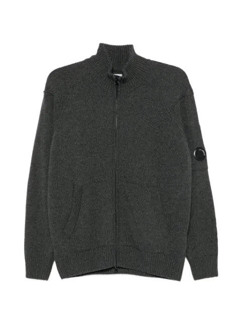 C.P. Company zip-up Lens sweater