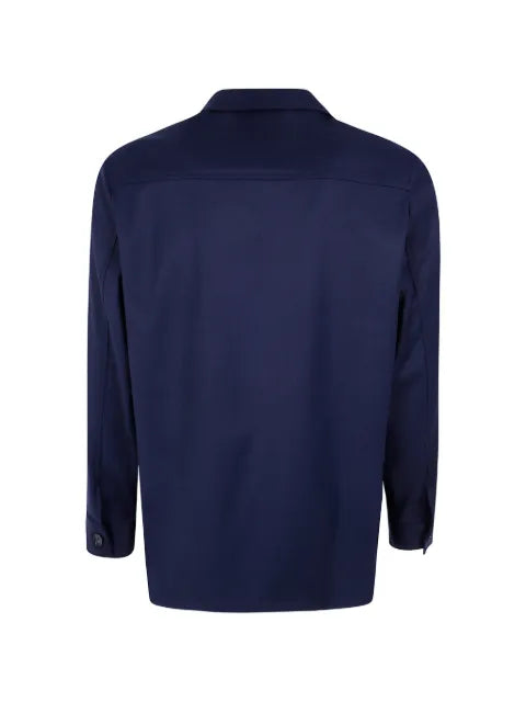Cruna Bruges wool shirt jacket