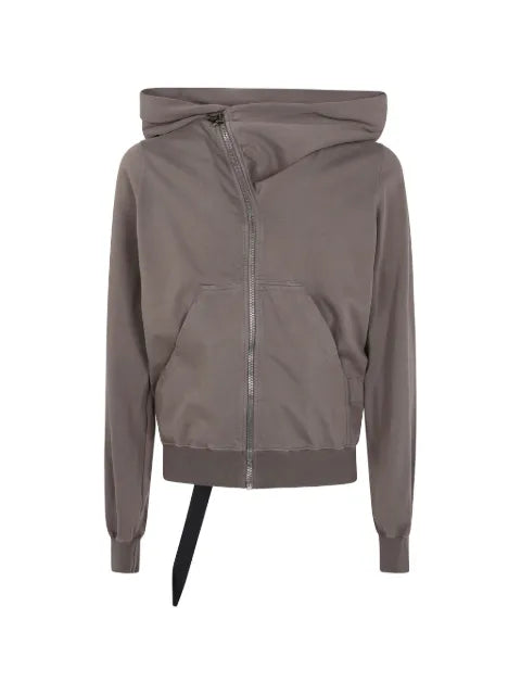 Rick Owens DRKSHDW Mountain asymmetric-zip hoodie