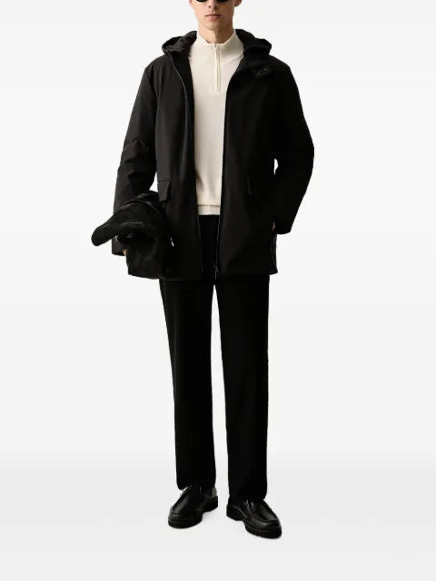 Trussardi hooded padded jacket