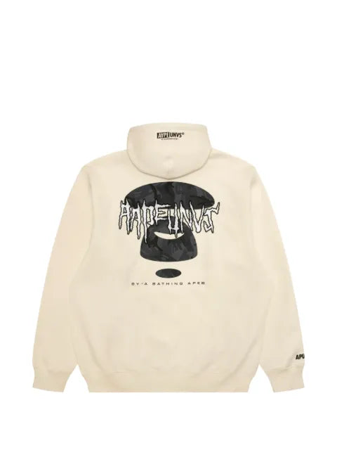 AAPE BY *A BATHING APE® Moonface-print zip-up hoodie