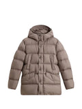 Woolrich Cloud quilted hooded jacket