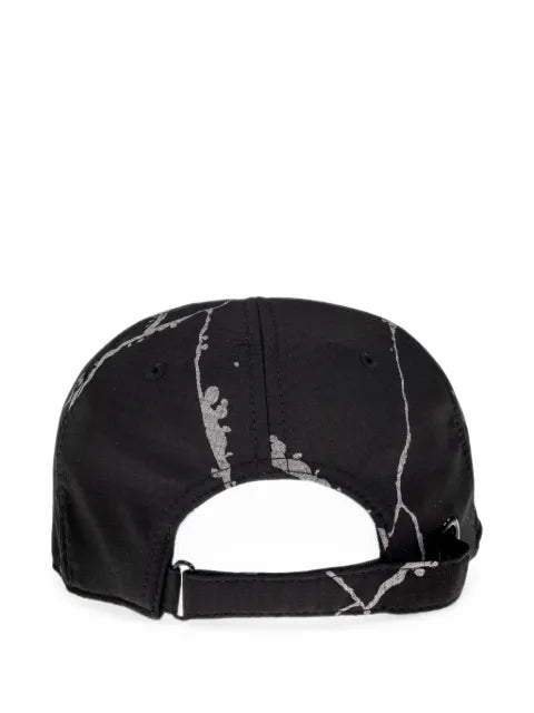 Lacoste reflective-print ripstop baseball cap
