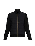 Moose Knuckles quilted front sweater