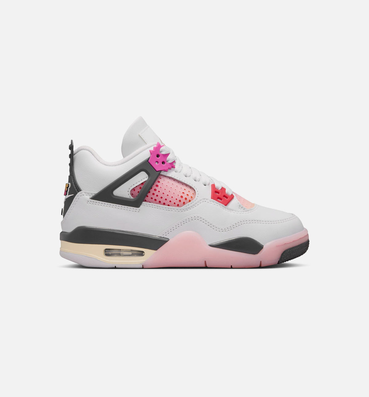 Air Jordan 4 Retro “Comic” Grade School Lifestyle Shoes (GS)