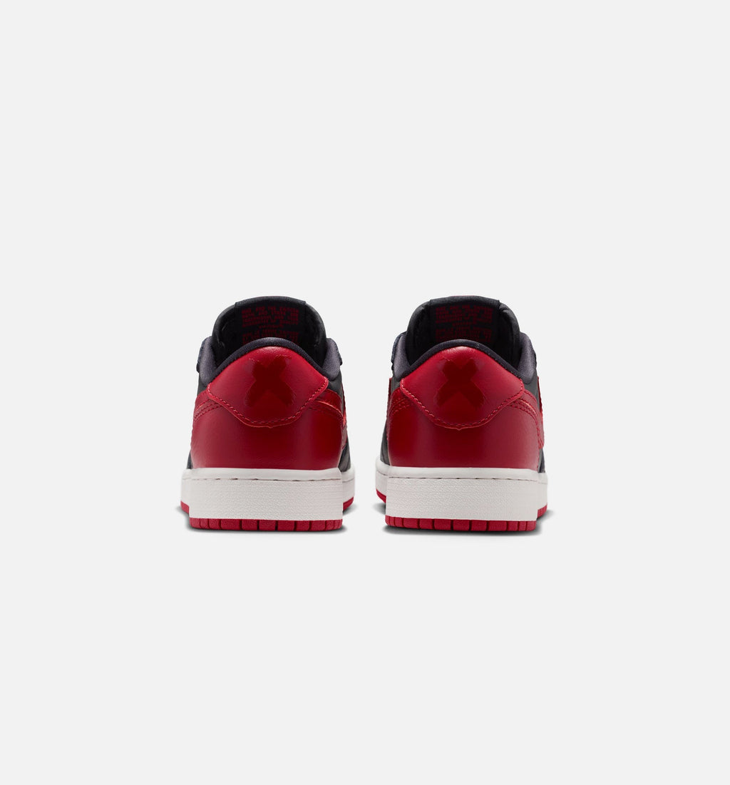 Air Jordan 1 Retro Low OG Banned Big Kids' Lifestyle Shoes - Black/Varsity Red/Summit White