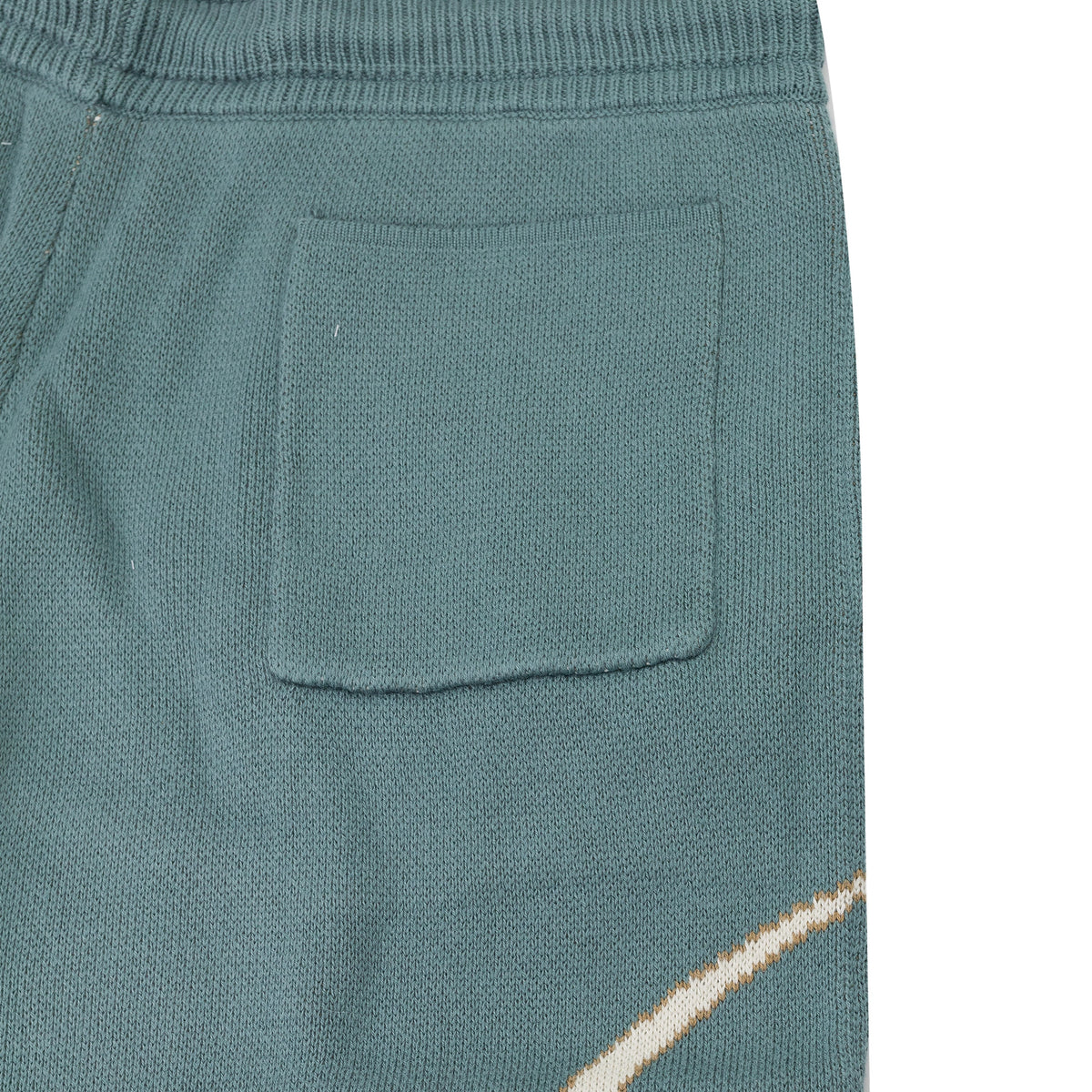 Sage Knit Script Shorts