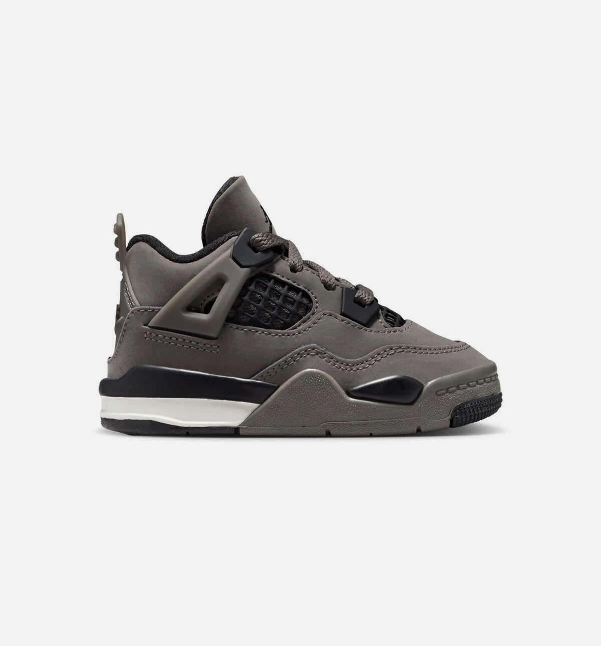 Air Jordan 4 Retro Cave Stone and Black | Infant/Toddler Lifestyle Shoe | Cave Stone/Black/Moon Fossil