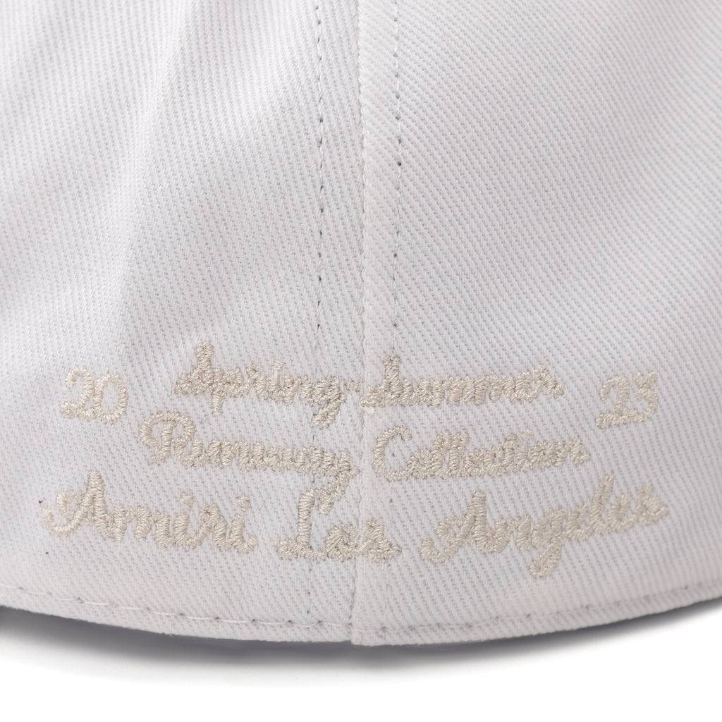 White MA Fitted Cap