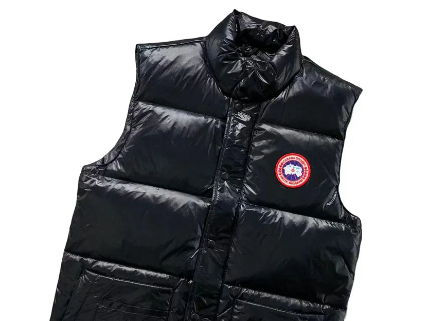 Canada Goose Nylon Freestyle Gilet in Light Black