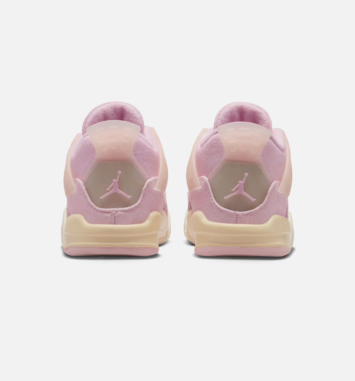 Air Jordan 4 Retro Pink Pearl Baby & Toddler Sneakers - Pink / Off-White / Smoke Grey / Beige