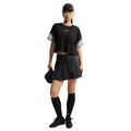 Wmns Nike Sportswear Classic Glimmer Cropped Short-Sleeve Tee
