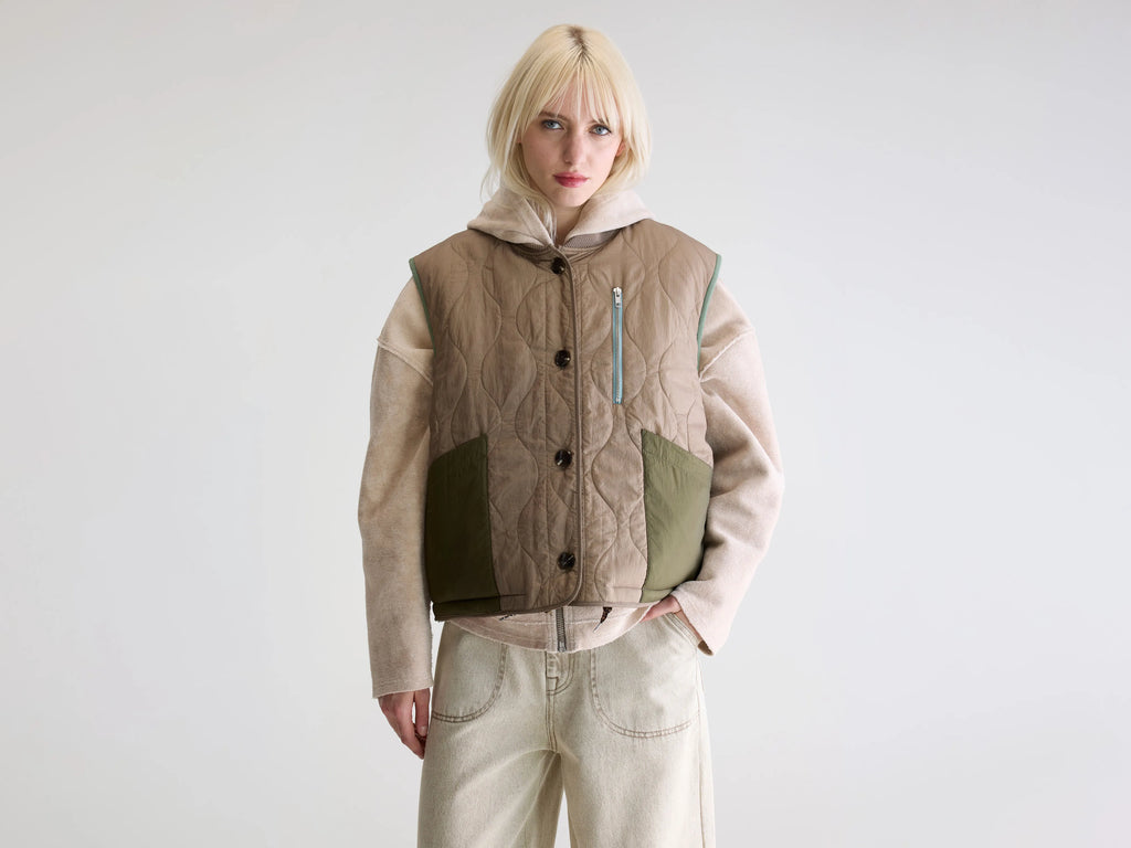 Hamilton sleeveless jacket (252 / W / PEEL)