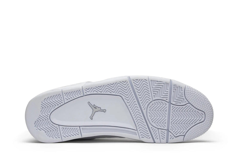 Air Jordan 4 Retro 'Pure Money' 2017 – All-White Luxury on the AJ4 Silhouette