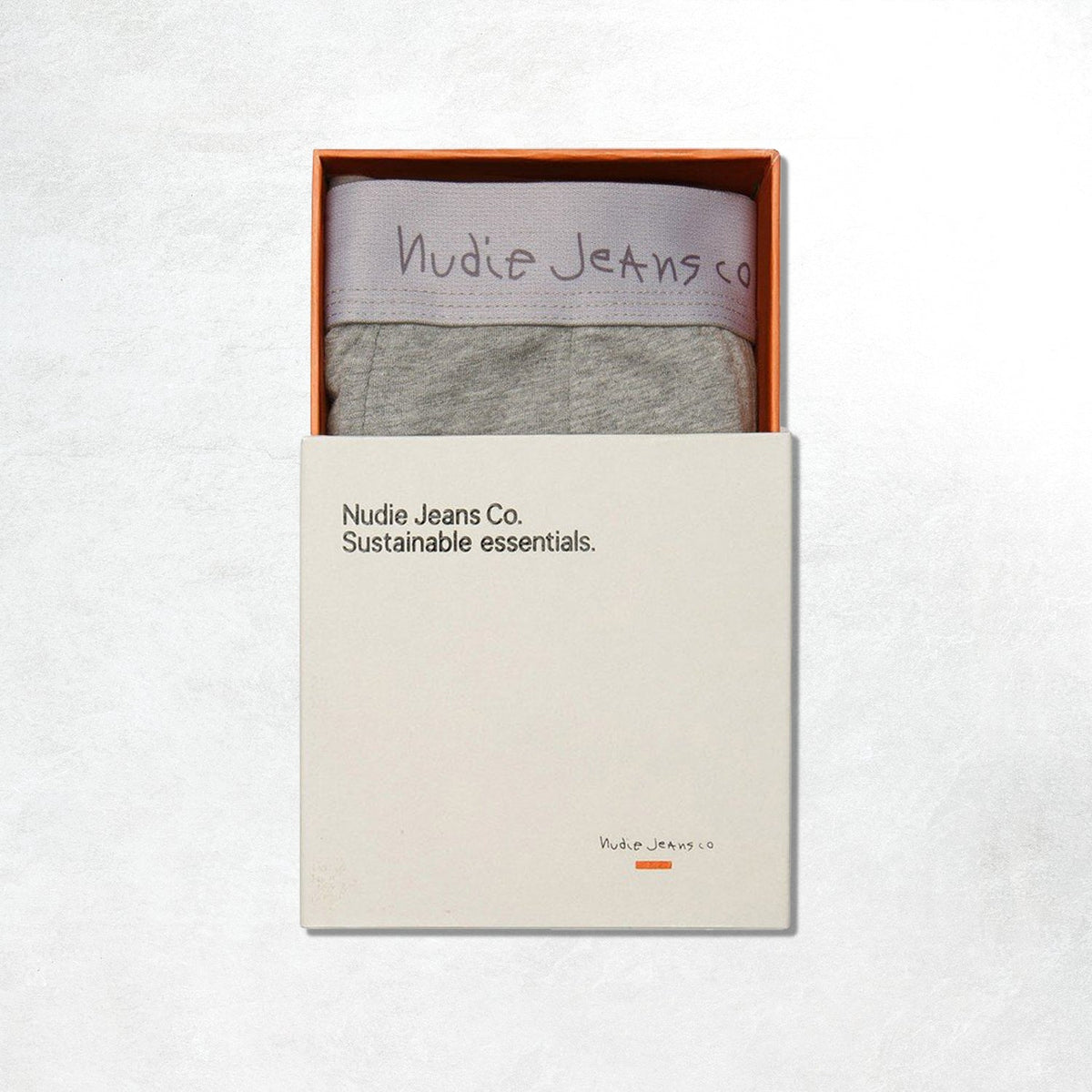 Nudie Jeans Boxer Briefs 3-Pack: Grey Melange