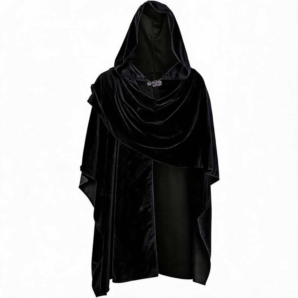 Halloween Medieval Hooded Shawl Cloak Dark Ranger Cosplay Cape