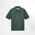 Wax London Naples SS Polo Retro Diamond: Sea Green