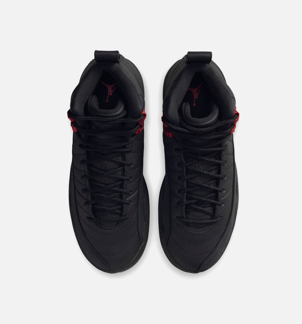 Air Jordan 12 Retro 'Bloodline' Grade School - Black/Varsity Red
