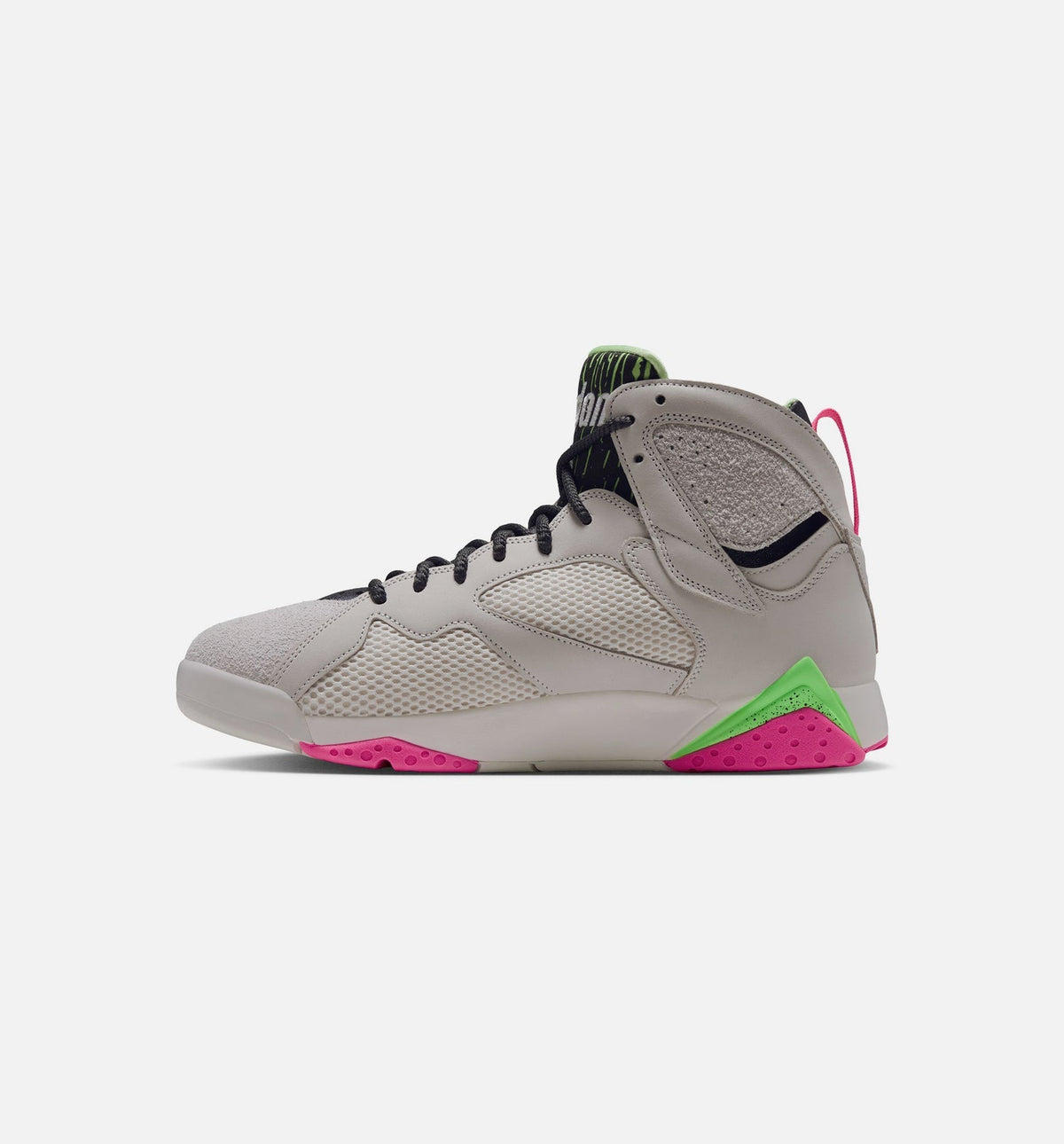 Air Jordan 7 Retro Tennis Day Men's – Phantom/Lime Blast/Pink Blast/Anthracite