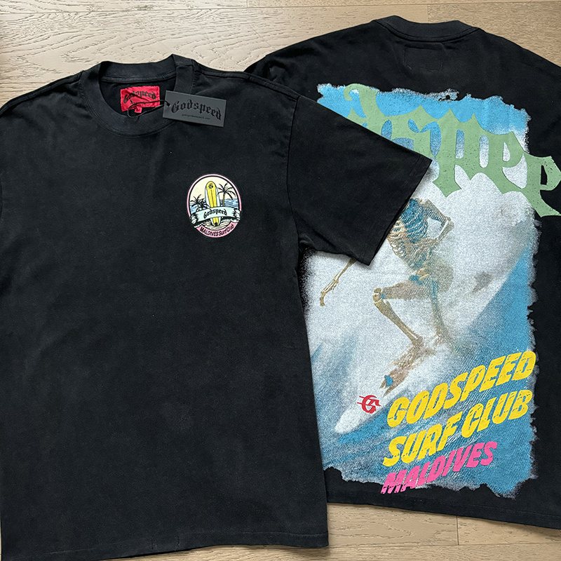 Godspeed Surf Club Maldives Graphic T-Shirt