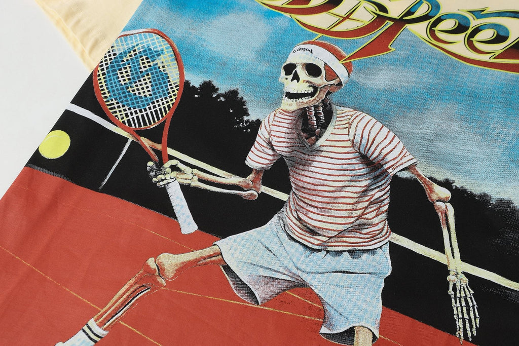 Godspeed Tennis Skeleton Graphic T-Shirt