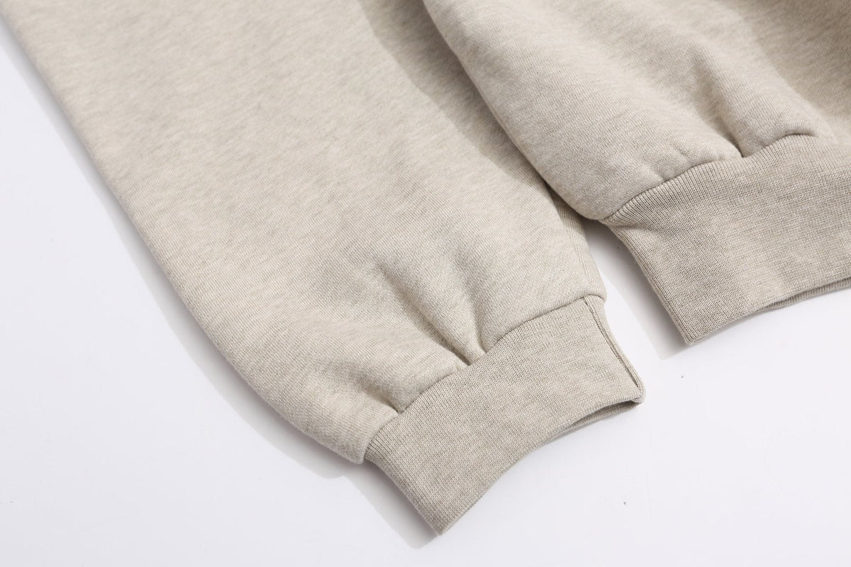 Fear of God Essentials Tonal Logo Light Grey Hoodie