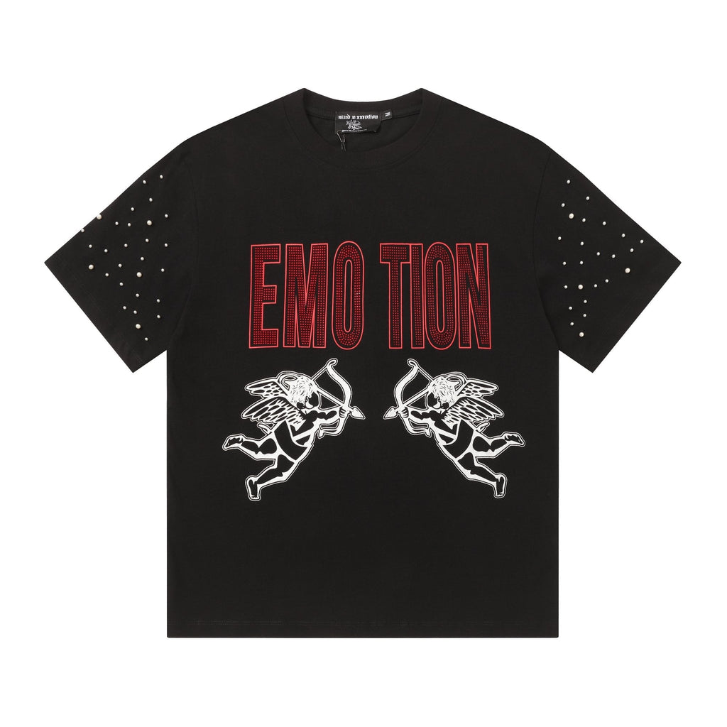 MIXED EMOTION Love or Hate Cupid Graphic T-Shirt