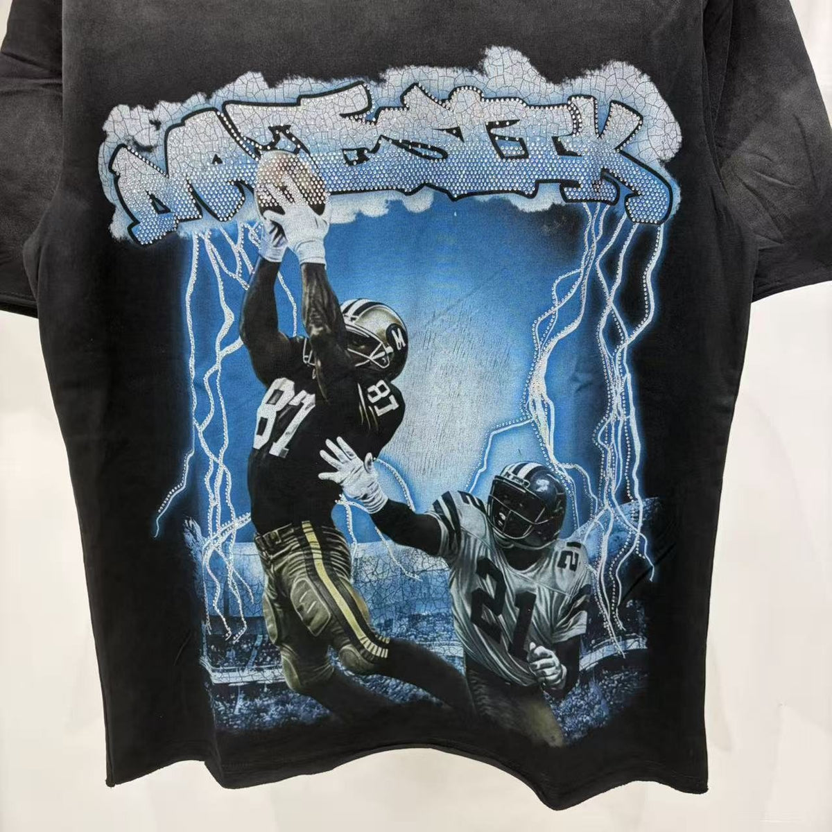 MAJESTIK Football Graphic T-Shirt