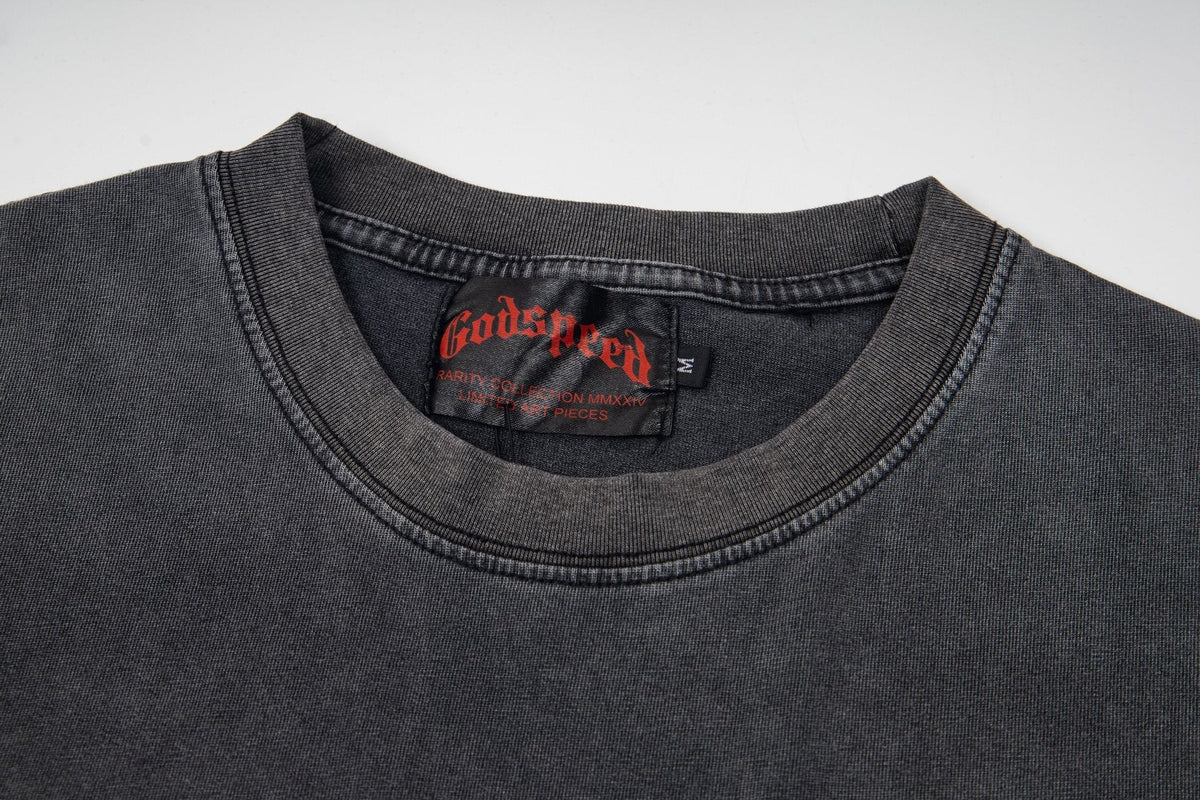 Godspeed Skull & 13 Graphic Short-Sleeve T-Shirt