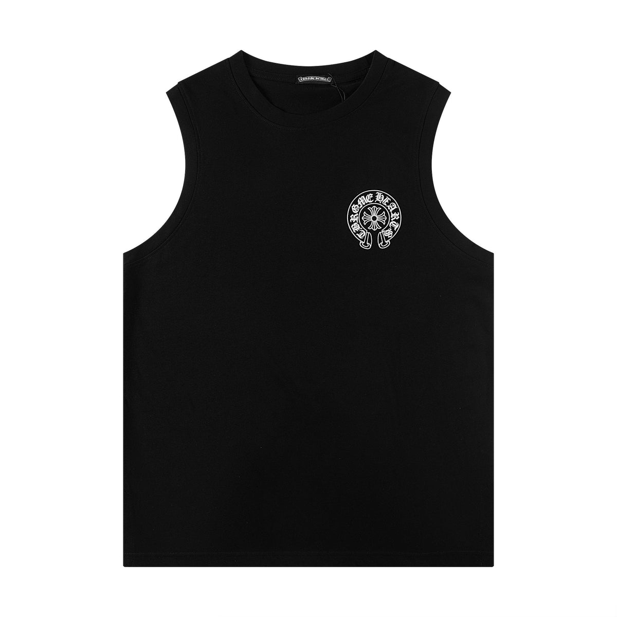 Chrome Hearts Rainbow Horseshoe Graphic Sleeveless T-Shirt