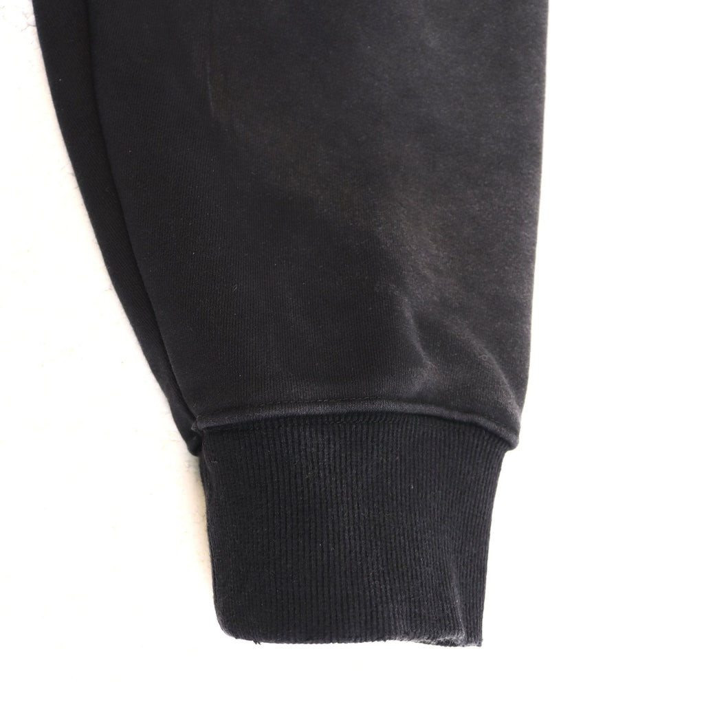 Valley Dreams Washed Black Collegiate Crest Zip Hoodie
