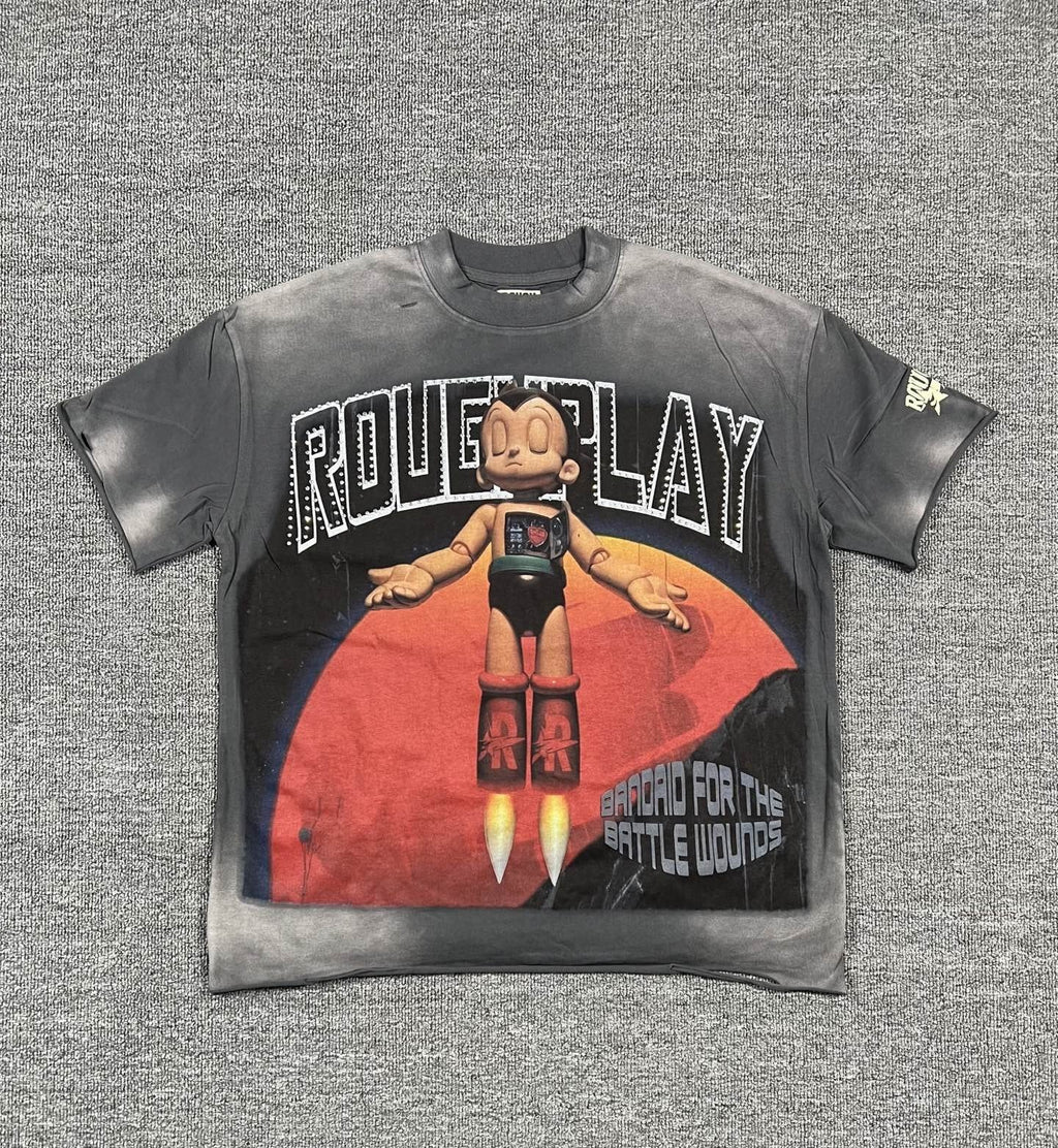 Rough Play Globe Graphic T-Shirt