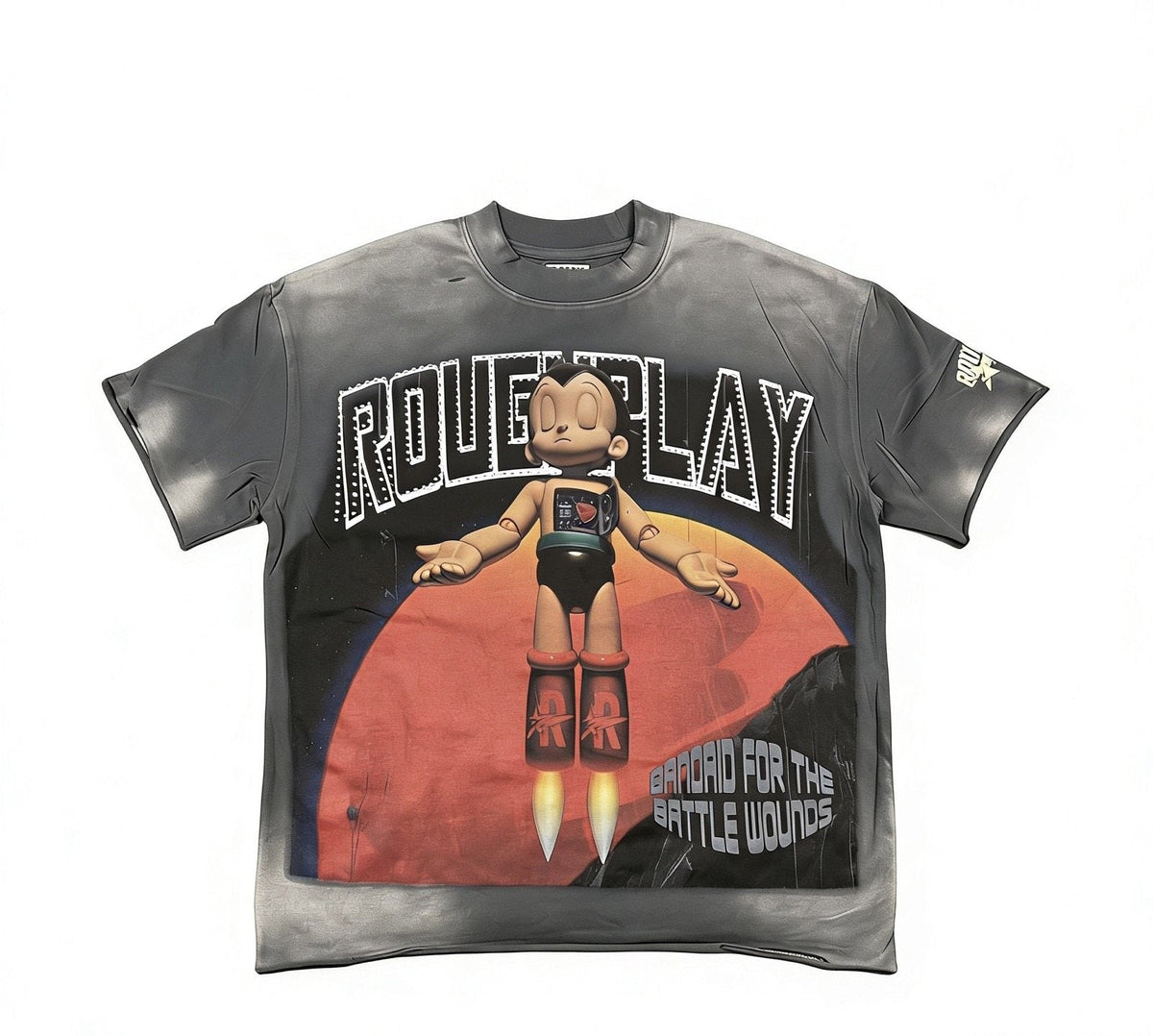 Rough Play Globe Graphic T-Shirt