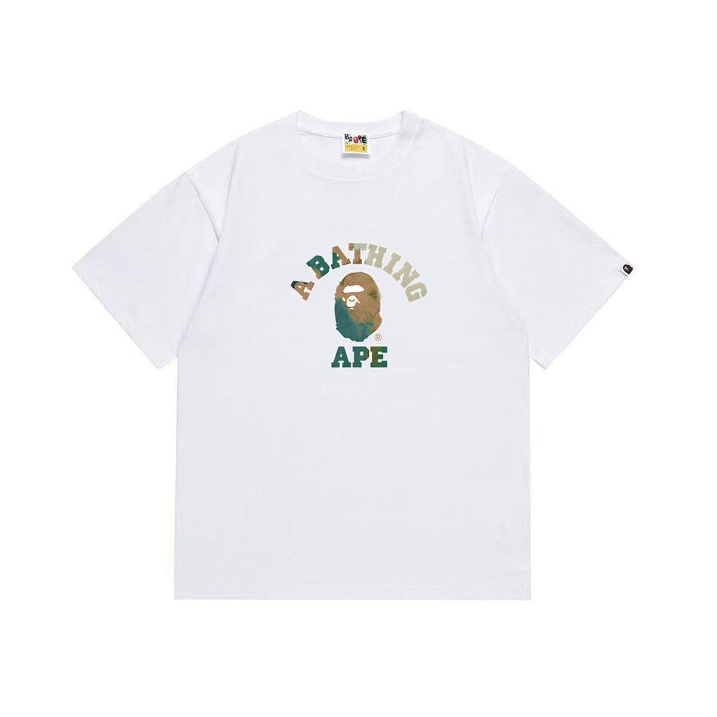 BAPE Ape Head Graphic Streetwear T-Shirt