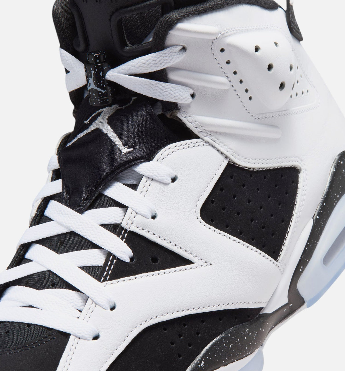 Air Jordan 6 Retro 'Black and White' - Men's Lifestyle Sneaker (Black/White)