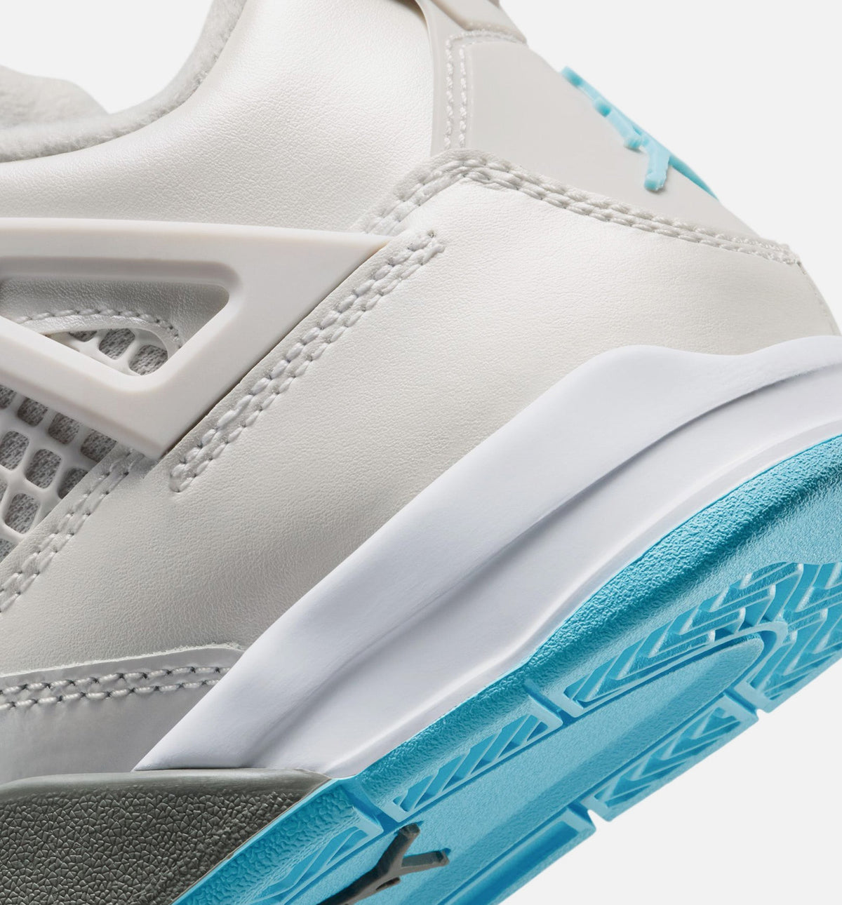 Air Jordan 4 Retro Blue Chill Preschool – Photon Dust/Blue Chill/Flat Pewter/White/Blue Tint