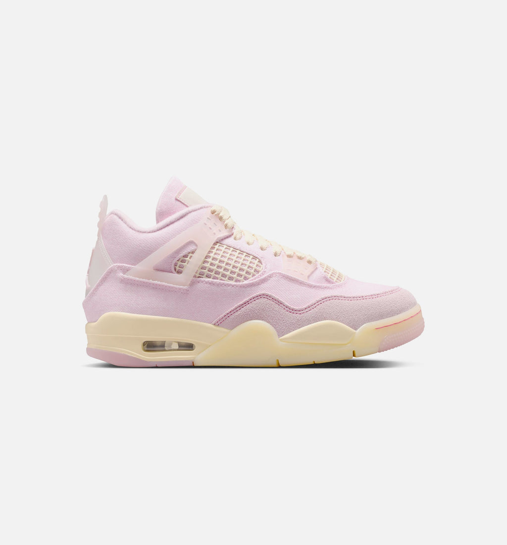 Air Jordan 4 Retro Pink Pearl & Iced Carmine Women's Lifestyle Shoes - Pearl Pink/Iced Carmine/Coconut Milk