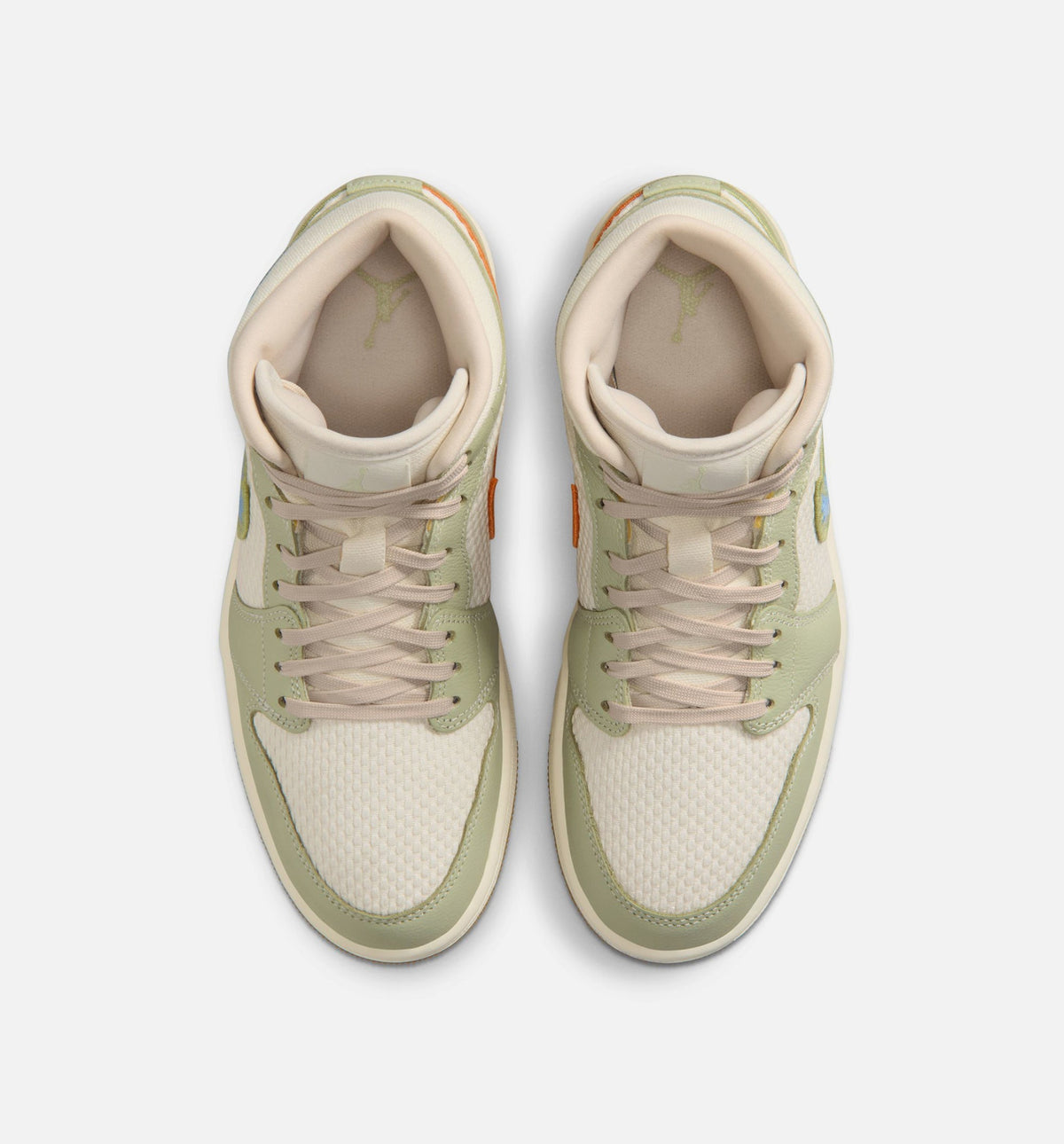 Air Jordan 1 Mid SE Women's Shoe – Olive Aura/Pearl White/Lawn