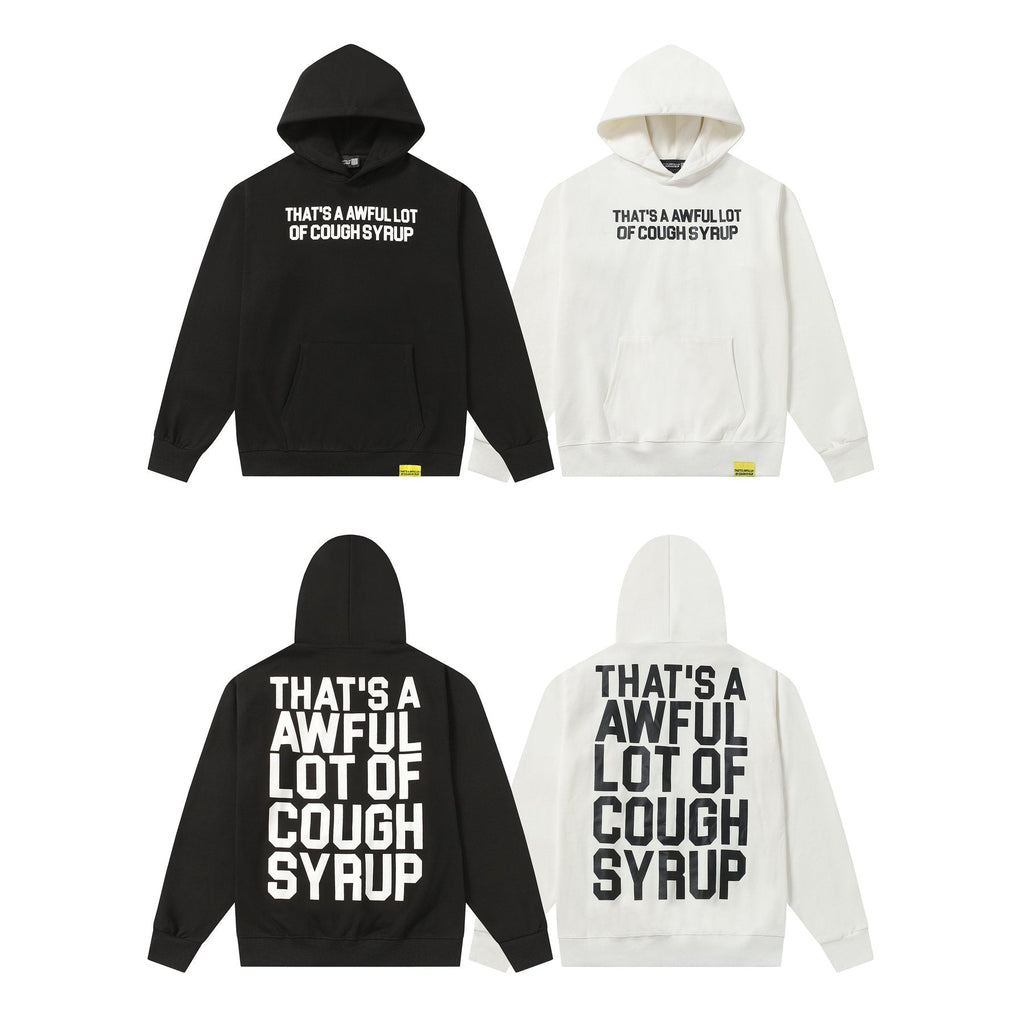 THAT'S A AWFUL LOT OF COUGH SYRUP Angel Tears Graphic Hoodie